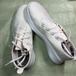 Allbirds Women's Natural White Blizzard Super Light Wool Runner Sneakers, 10